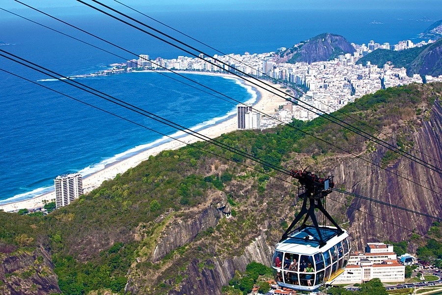 เที่ยวยอดเขาชูการ์ โลฟ (Sugarloaf Mountain). Read more at: https://www.yingpook.com/blogs/world/15-best-in-brazil